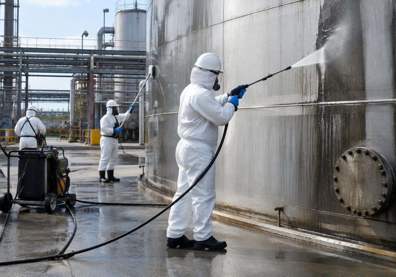 Industrial cleaning